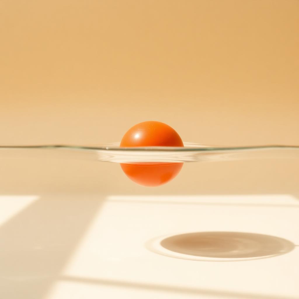 Balle flottante océan