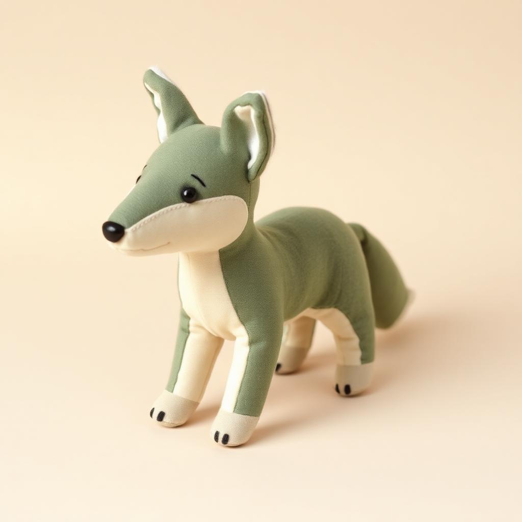Peluche Renard recyclée